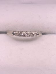 Vintage 14kt Good 5 Diamond Ring