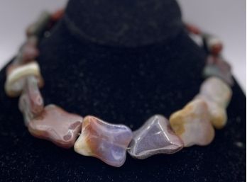 Fantastic Chunky Scottish Agate Necklace