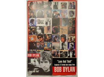 BOB DYLAN LOVE & THEFT PROMO POSTER - 44 Album Covers & Head Shots