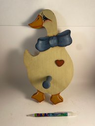 Wooden Goose Peg Rack