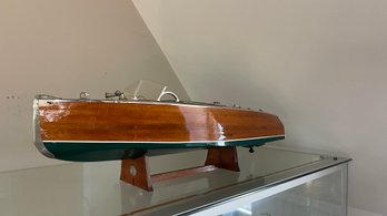 1940s/1950s Chris Craft Wooden Model Boat