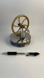 Low Temperature Stainless Steel Stirling Engine Generator Desk Model