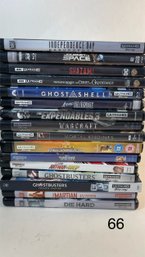 16 4K Ultra HD Movie Lot