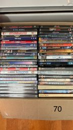 Box Of 44 Miscellaneous DVDs.