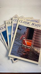 Lot Of Five Classic Boating Magazines