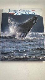 WHALES Coffee Table Book By Jacques Cousteau And Yves Paccalet