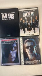 Men In Black & Terminator DVD Lot