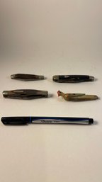 4 Vintage Pocket Knives