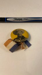 1950s Roy Rogers Collectors' Pin With Ribbon