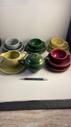 Vernon Kilns Ward Casual Tea Set