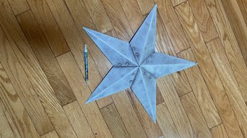 Decorative Metal Primitive Five Point Star