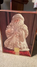 Lenox Florentine & Pearl Santa Cookie Jar