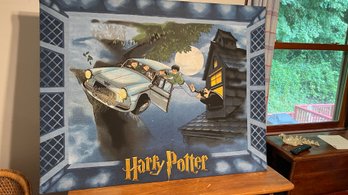 Harry Potter Hangable Fabric/Felt Print