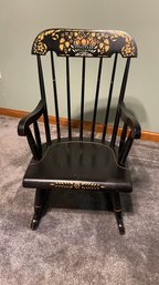 Antique Nichols & Stone Co. Child Rocker