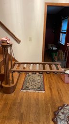 Hanging Wooden Wine Glass Rack