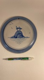 Vintage Blue And White Trivet