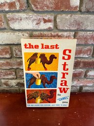 Vintage THE LAST STRAW 1960s Board Game