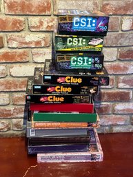 Vintage Murder Mystery Clue Puzzle Lot- CSI Puzzles