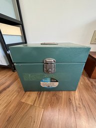 Vintage Metal Porta-File Box