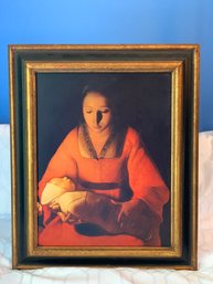 Framed Print  Nativite  By Georges De La Tour