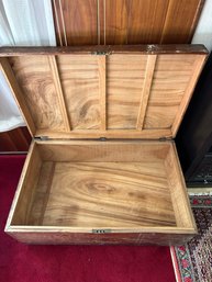 Vintage Cedar Trunk