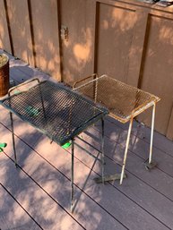 Vintage Patio Metal Tables