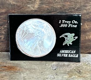 2000 Uncirculated American Silver Eagle Dollar 1 Troy Oz .999 Fine Silver Coin