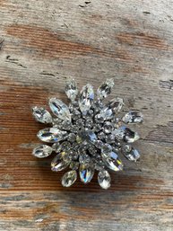 Vintage Rhinestone Brooch By Kramer Of NY