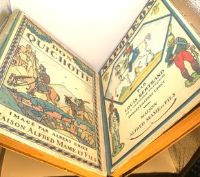 Set Of Two 1930s French Childrens Books - DON QUICHOTTE/NAPOLEON