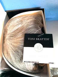 Lt.Grey Bob Wig By Toni Brattin