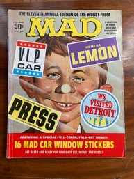 Vintage MAD Magazine  The  11th Annual Edition Off The Worst From Mad