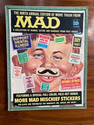 Vintage MAD Magazine  The Ninth Annual Edition Of More Thrash From MAD