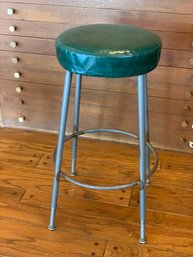 Vintage Metal Bar Stool