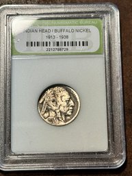 INDIAN HEAD / BUFFALO NICKEL 1913 - 1938