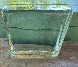 Vintage Glass Cube
