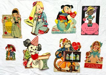 Lot Of Vintage Valentines Ephemera (G)