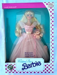 ( B32) 1990 Wedding Day Barbie Doll 9608