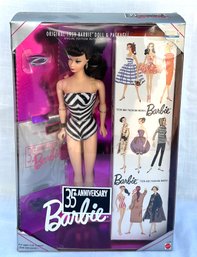 ( B75) 1993 Barbie 35th Anniversary Special Edition Reproduction Of Original 1959 Barbie Doll & Package