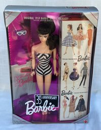 (B76) 1993 Barbie 35th Anniversary Special Edition Reproduction Of Original 1959 Barbie Doll & Package