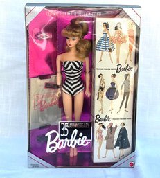 (B78) 1993 Barbie 35th Anniversary Special Edition Reproduction Of Original 1959 Barbie Doll & Package