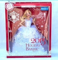 2013 25TH Anniversary Wal-Mart Exclusive 2013 HOLIDAY BARBIE Doll