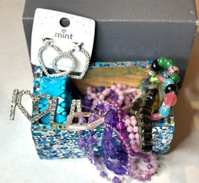 Box Of Random Jewelry Pieces