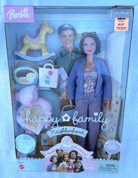 ( B53) 2003 Barbie Happy Family Neighborhood Happy Birthday Grandma Set B7690