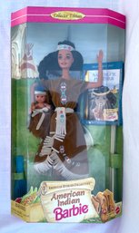 ( B108) 1995 American Stories Collection Dolls - AMERICAN INDIAN Barbie Doll 14715