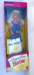 ( B118) 1997 Wal-Mart Special Edition Shopping Time Barbie Doll 18230