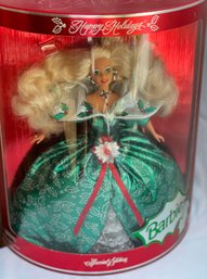 ( B134) 1995 Special Edition HAPPY HOLIDAY Barbie Doll 14128