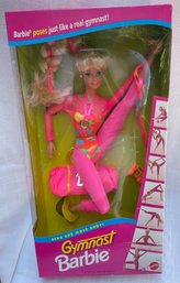 ( B144) 1993 Gymnast Barbie Doll 12127