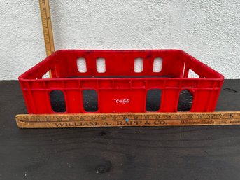 Vintage Coca Cola Plastic Crate 18 X 12 X 4 #2