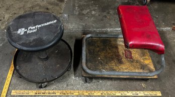 Lot Of Vintage Shop Stools