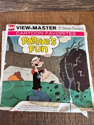 Vintage Popeyes Fun View Master Reel